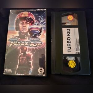 TURBO KID RARE VHS,sci fi,horror,action,romance,comedy,thriller,zombie